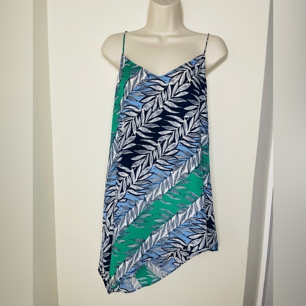 Laundry by Shelli Segal LA Floral Asymmetrical Cami Women's Size 12 / Large